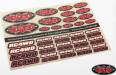 RC4WD Medium Decal Sheet