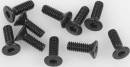 Steel Flat Head Cap Screw M2 X 6mm (10)