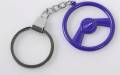 Raceline Wheels Blast Steering Wheel Keychain