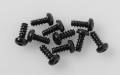 Button Head Self Tapping Screws M2.5X6mm Black