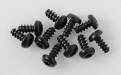 Button Head Self Tapping Screws M3X6mm Black