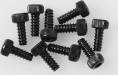 Socket Head Self Tapping Screws M2X6mm Black