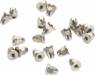 M2 Flanged Acorn Nuts Silver