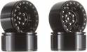 Raceline Monster 1.9 Beadlock Wheels Black (4)