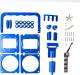 TX16S CNC Alum Upgrade Parts Set Blue