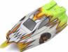 Losi Mini-BT Retro Pre-Painted Buggy Body (Retro Flames)