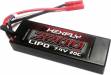 Hexfly 2S 20C LiPo Battery Pack w/Banana Plug (7.4V/3200mAh)