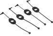 Machete 1/6 Body Clip Retainer Set (Black) (4)