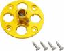 Alu Main Gear Hub Gold (Spares for 180CFX303)