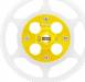 Delrin 104T Main Gear w/Hub Gold Blade 180CFX