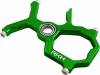 Alu Upper Bearing Block Green Blade 180CFX