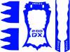 Sticker for Adv Upg Kit Blue Blade 200QX