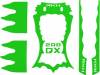 Sticker for Adv Upg Kit Green Blade 200QX