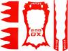 Sticker for Adv Upg Kit Red Blade 200QX