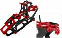 Alu/CF Main Frame Red Blade 200SRX