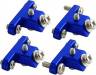 Alu Landing Gear Mount Blue Blade 200SRX