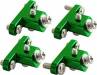 Alu Landing Gear Mount Green Blade 200SRX