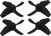 31mm 4 BL Inductrix Prop Set (4) (6mm Motor) Black