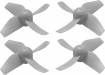 31mm 4 BL Inductrix Prop Set (4) (6mm Motor) Grey