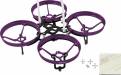 Alum/CF Upgrade Kit (7mm Motor) Inductrix FPV Purp