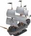 1/350 Snap Pirate Ship Black Diamond