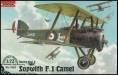1/72 Sopwith F1 Camel WWI British BiPlane Fighter w/Bentley Engin