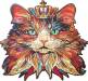 Jigsaw Puzzle 200 Piece Cat King