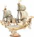 Classic 3D Wood Puzzles Diplomatic Ship