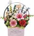3D Wooden Puzzle Wooden Flower Basket