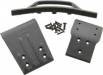 Fr Bumper/Skid Plate Blk Slash 4x4