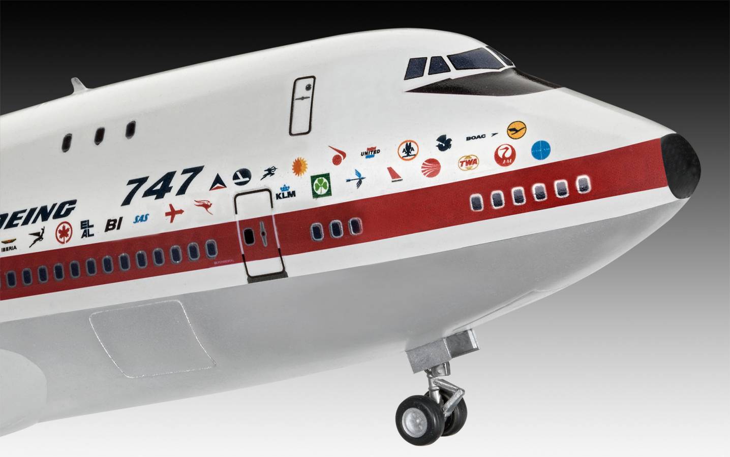 RVG5686 - 1/144 B747-100 Passenger Airliner 50th Anniversary RVG5686 - 1/144 B747-100 Passenger Airliner 50th Anniversary