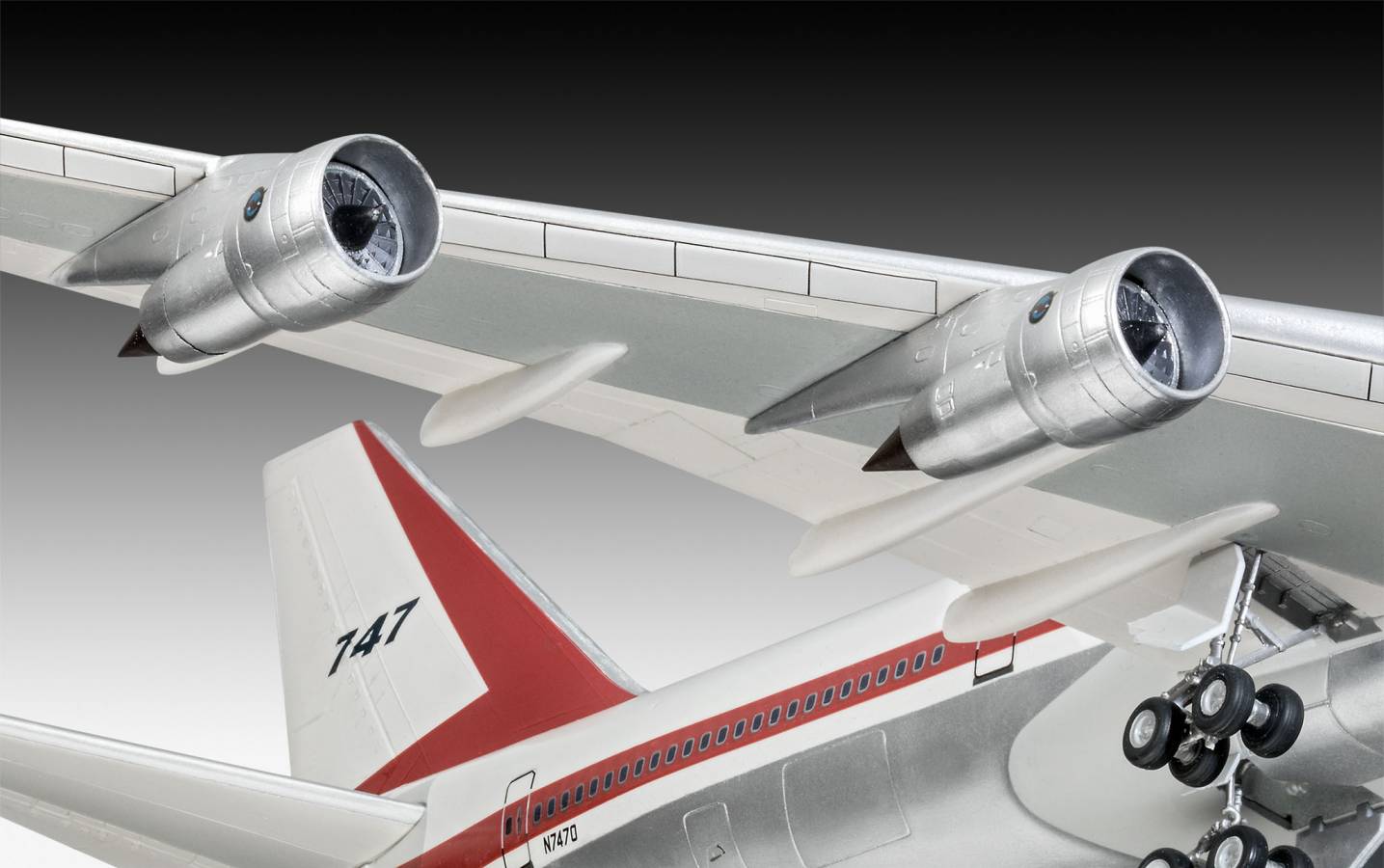 Boeing 747-100 模型 1/144 Boeing 747-100 - 1:144 by CLERX | Download free STL model