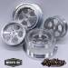 OG MAG Beadlock Aluminum Drag Wheels w/Rings & Hardware (4)