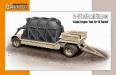 1/72 Liquid Oxygen Tank on Flatbed Trailer for V2 Rocket