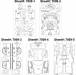 1/24 Enzo Template Carbon Fiber Decal Set