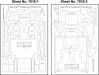 1/24 Nissan R390 GT1 Template Carbon Fiber Decal Set For TAM