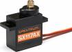 SX117AX Micro Servo Metal Gear/Case 250mm Lead