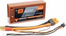 4000mAh 2S 7.6V 100C Smart HV LiPo Short HC 5mm Tubes