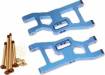 Aluminum Front A-Arms w/Lock-Nut Hinge-Pins Blue