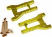 Aluminum Toe-In Reducing Rear A-Arms 1 Degree Green