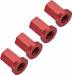 Internal Locknut-17mm Conv Kit Replacement Alum (4) Red