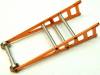 Aluminum Wheelie Bar Kit Orange for Slash 2WD Rustler