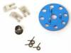 Clutch Shoes/Flywheel Set (3) Nitro Slash Blue