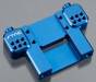 Alum HD Rear Bulkhead Blue Slash/Rust/Stamp