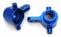 Prec Mach Fr Steering Knuckles Slash 4x4 Blue