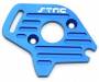 Mach Alum Heatsink Motor Plate Slash 4x4 Blue