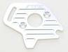 Mach Alum Heatsink Motor Plate Slash 4x4 Sil