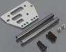 Aluminum Front Upper Suspension Conv Kit SCX10 Gun