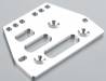 Alum Adj 4-Link Plate SCX10/AX10 Silver