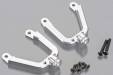 Aluminum Front Shock Tower SCX10 Silver (2)